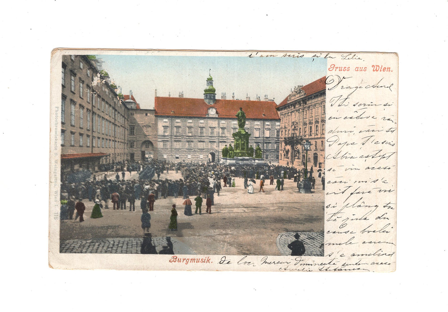 Ansichtskarte Wien / Burgmusik / Österreich