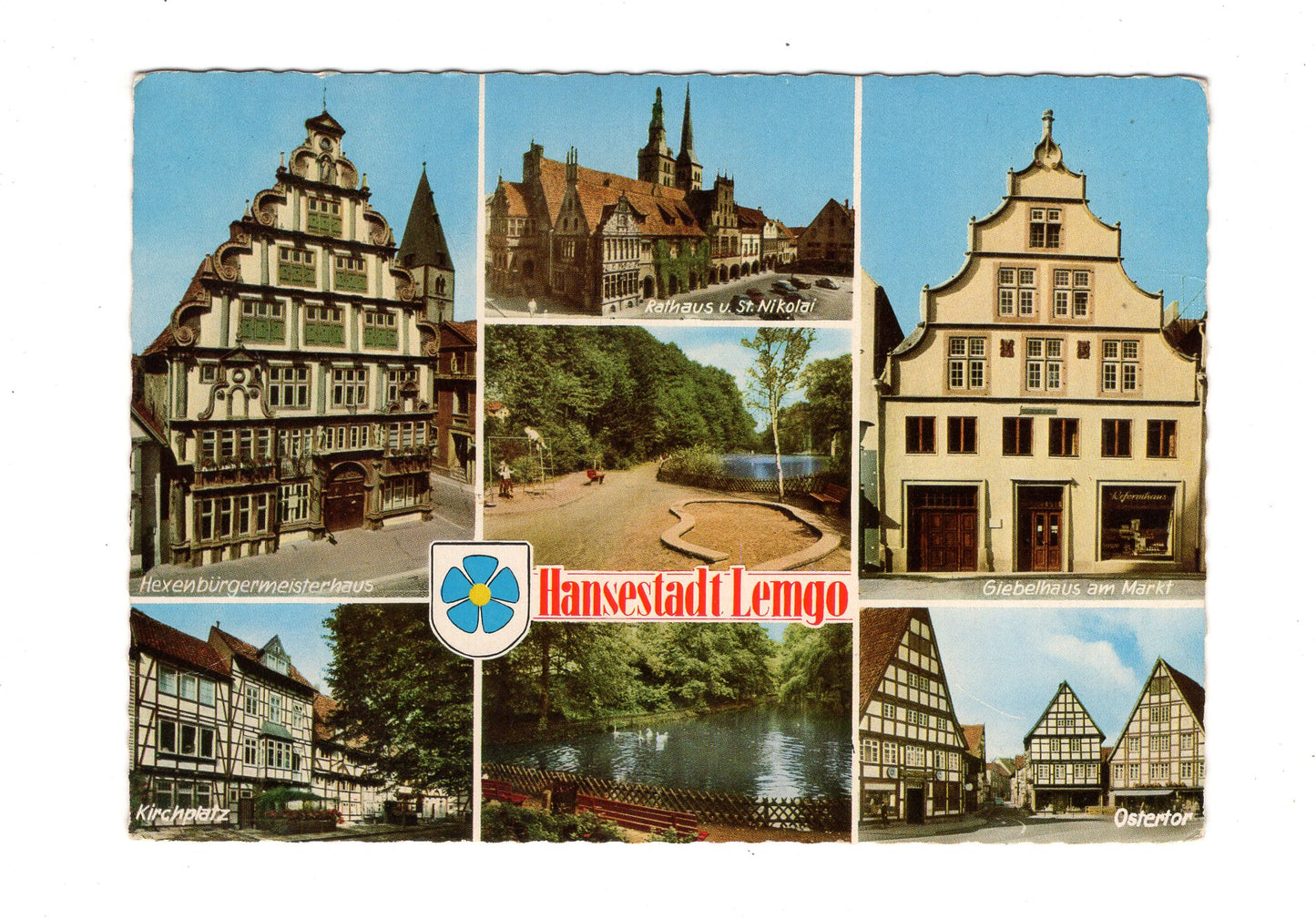 Ansichtskarte Hansestadt Lemgo