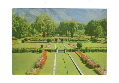 Ansichtskarte Srinagar / Nishat Gardens / Indien