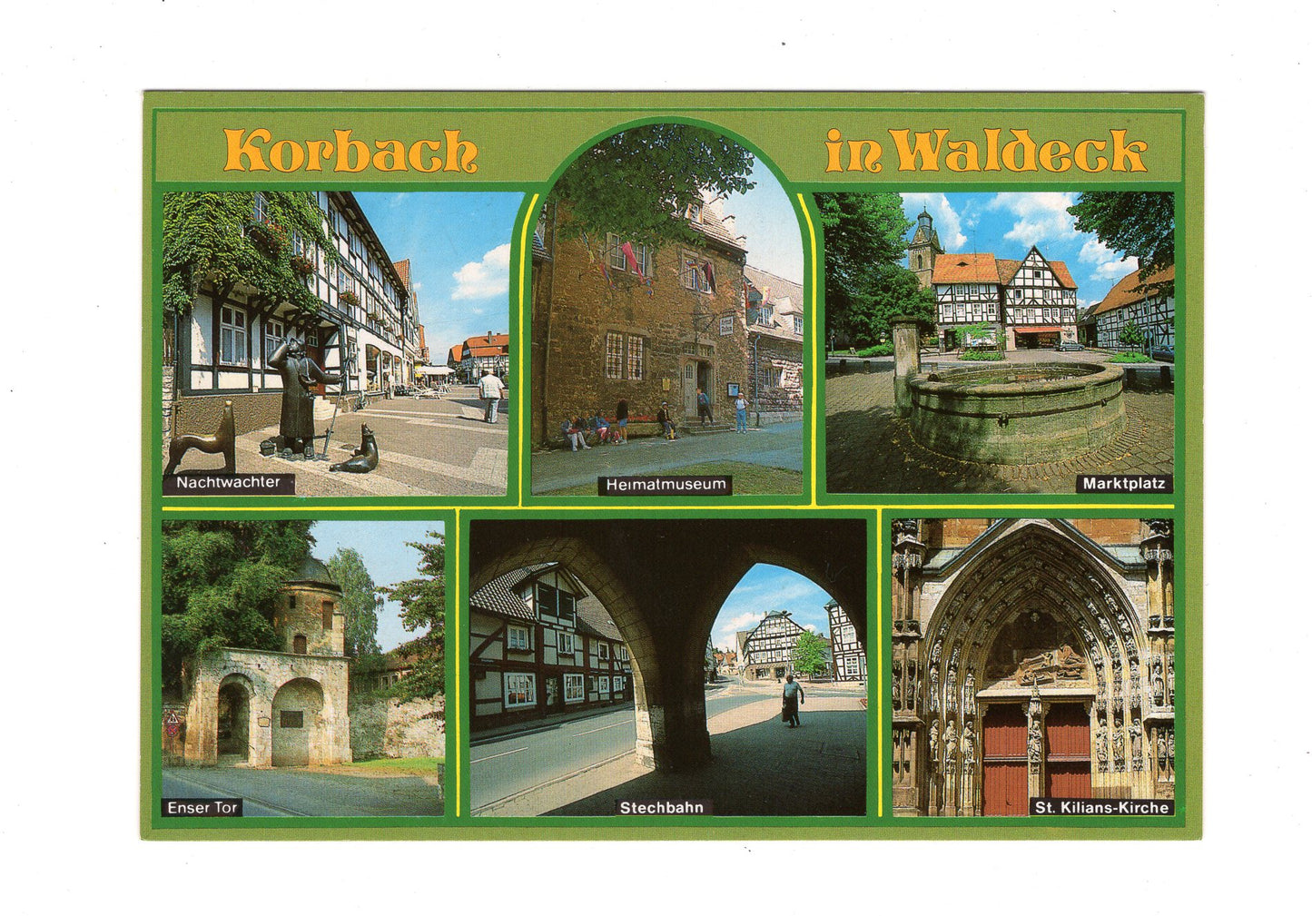 Ansichtskarte Korbach in Waldeck