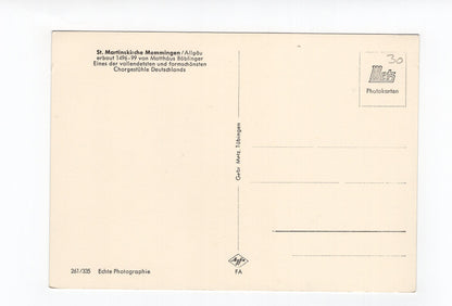 Ansichtskarte St. Martinskirche / Memmingen / Allgäu