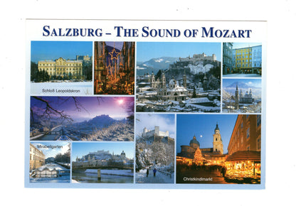 Ansichtskarte Salzburg / The Sound of Mozart / Österreich