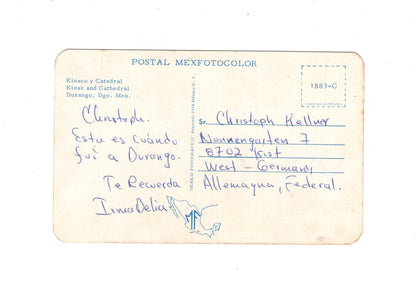 Ansichtskarte Durango / Mexiko