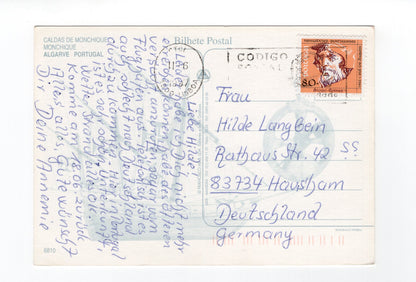 Ansichtskarte Caldas de Monchigue / Algarve / Portugal