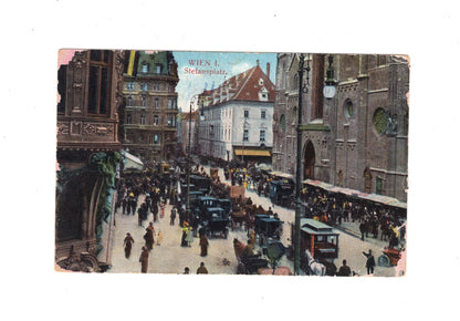 Ansichtskarte Wien / Stefansplatz / Österreich