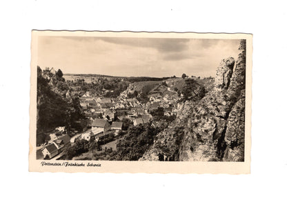 Ansichtskarte Pottenstein / Fränkische Schweiz