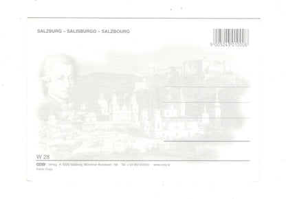 Ansichtskarte Salzburg / The Sound of Mozart / Österreich