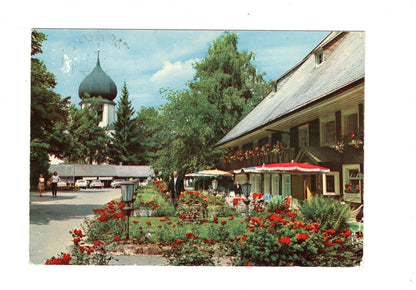 Ansichtskarte Hinterzarten im Hochschwarzwald / Hotel Adler mit Kirche Maria / G1-67
