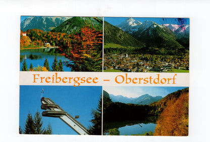 Ansichtskarte Oberstdorf im Allgäu / Freibergsee