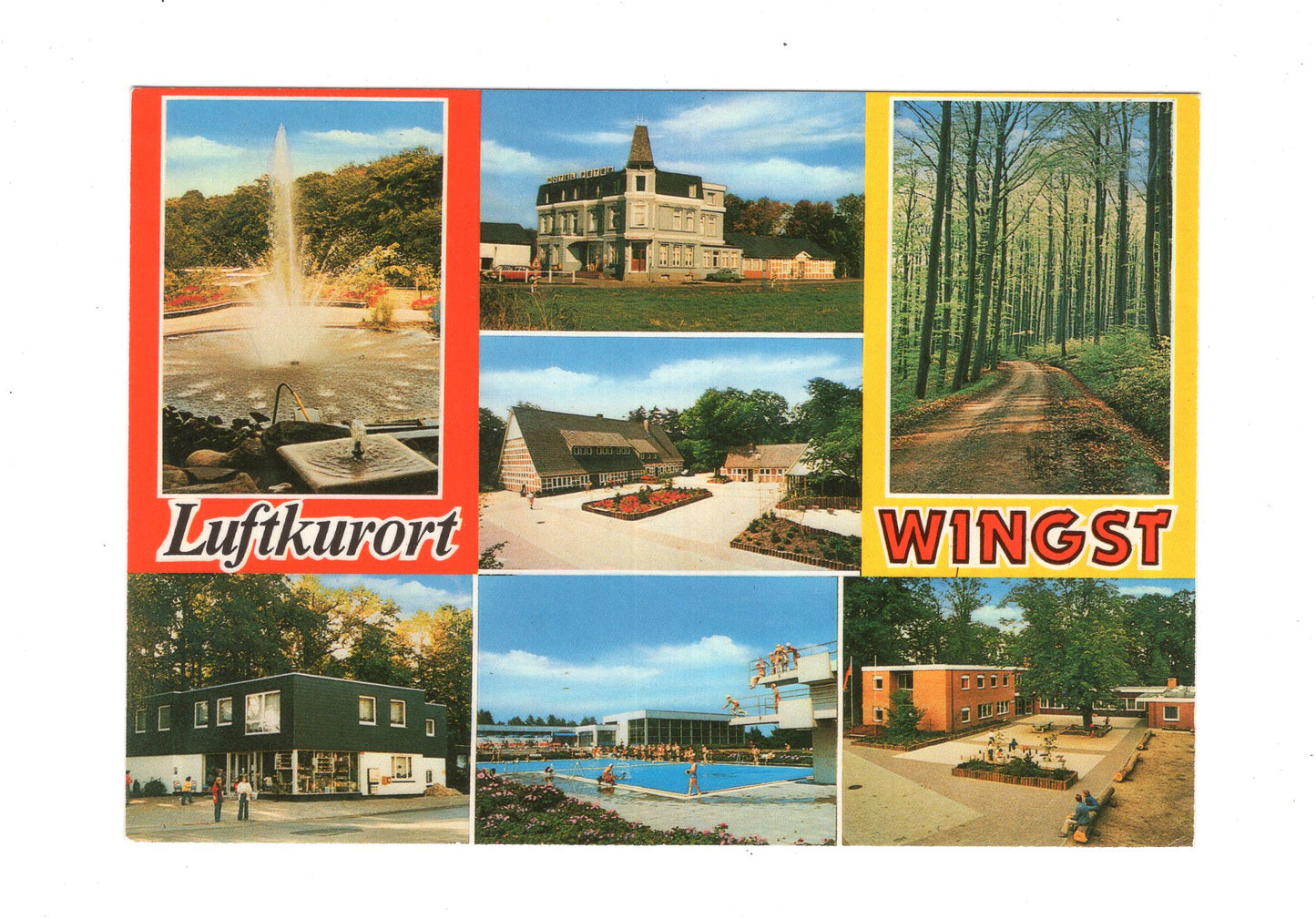 Ansichtskarte Luftkurort Wingst