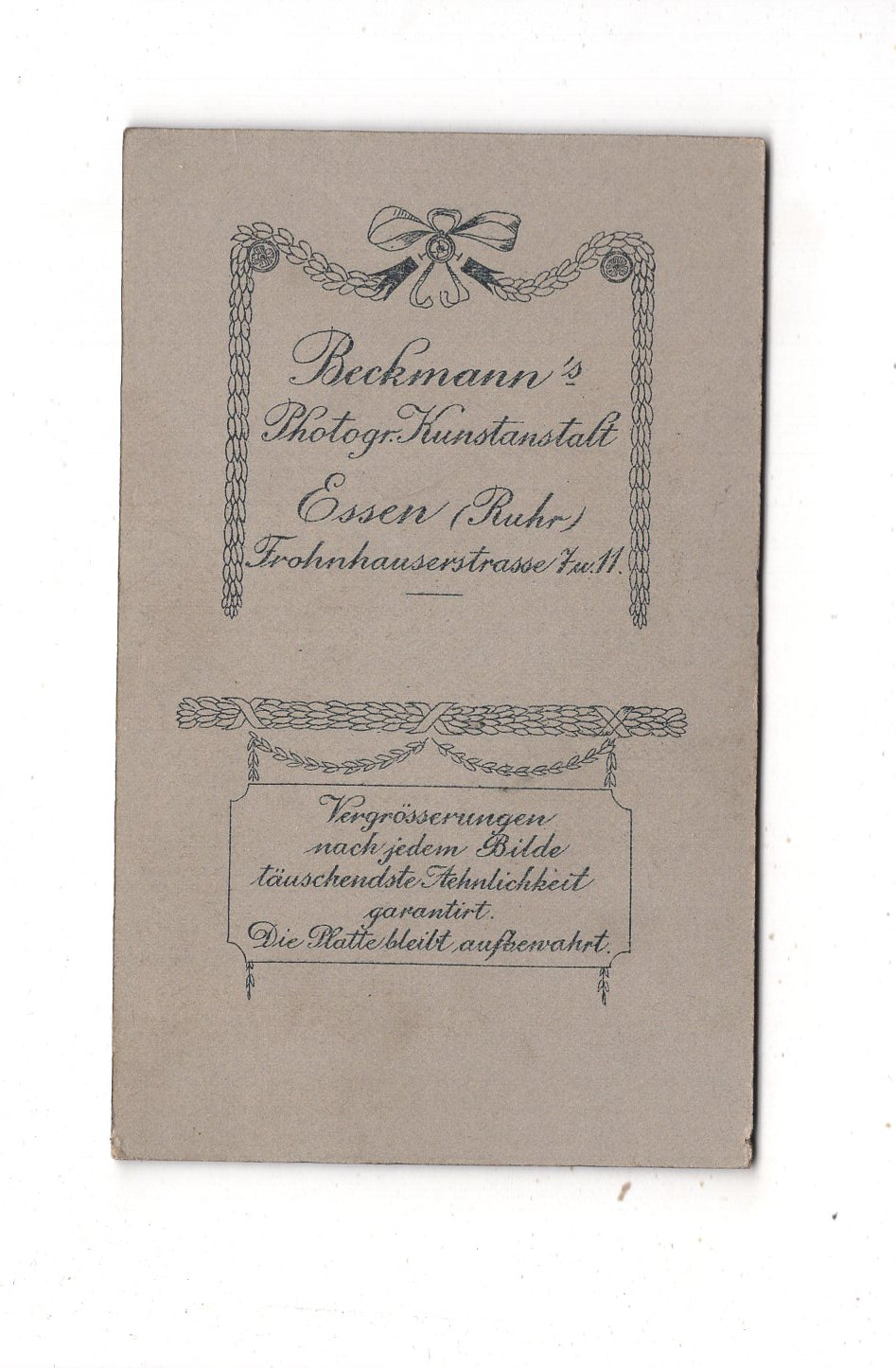 Fotografie Niedlicher kleiner Junge - Essen 1900er / CDV M1-16