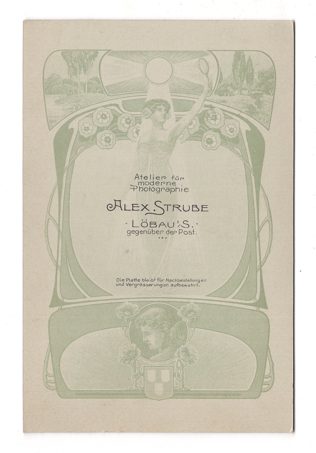 Fotografie Feines Paar - Löbau 1900er / CAB X-22