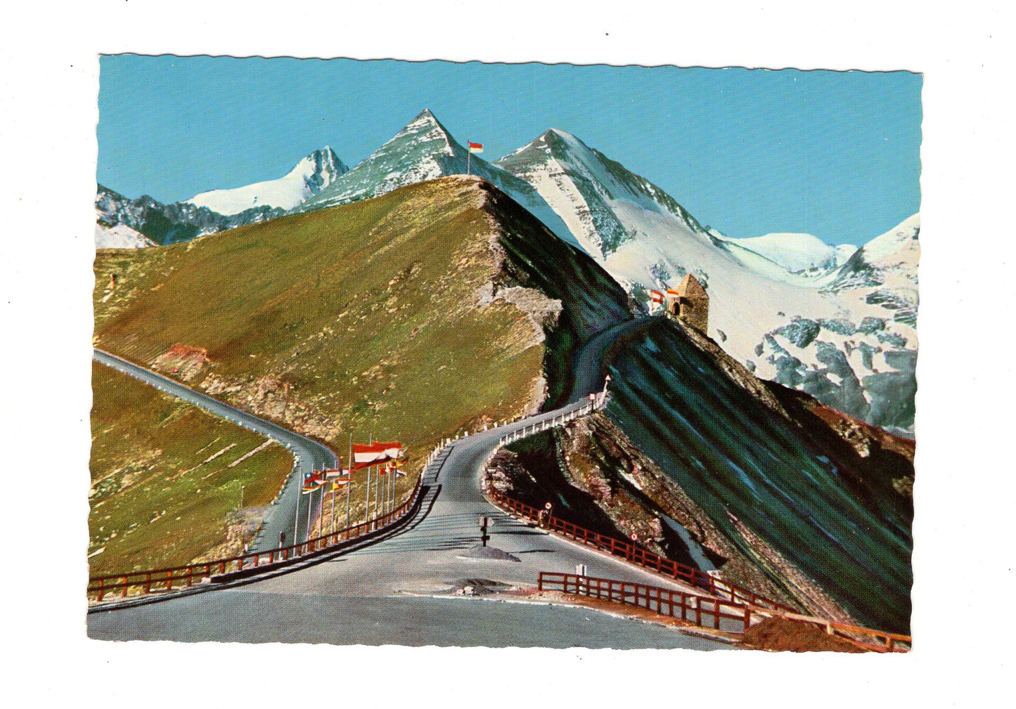 Ansichtskarte Großglockner-Hochalpenstraße / Fuscher Törl / Österreich