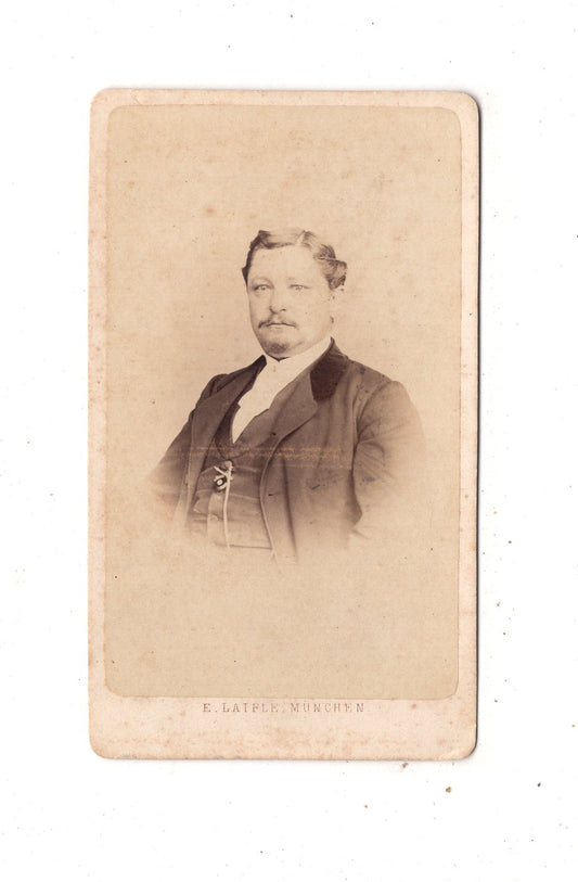 Fotografie Herrenportrait - München 1860er
