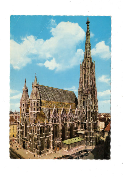 Ansichtskarte Wien / Stephansdom / Österreich