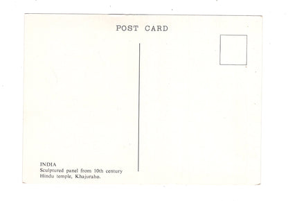 Ansichtskarte Khajuraho / Hindu temple / Indien