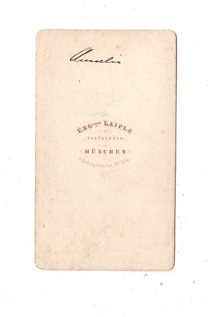 Fotografie Herrenportrait - München 1860er