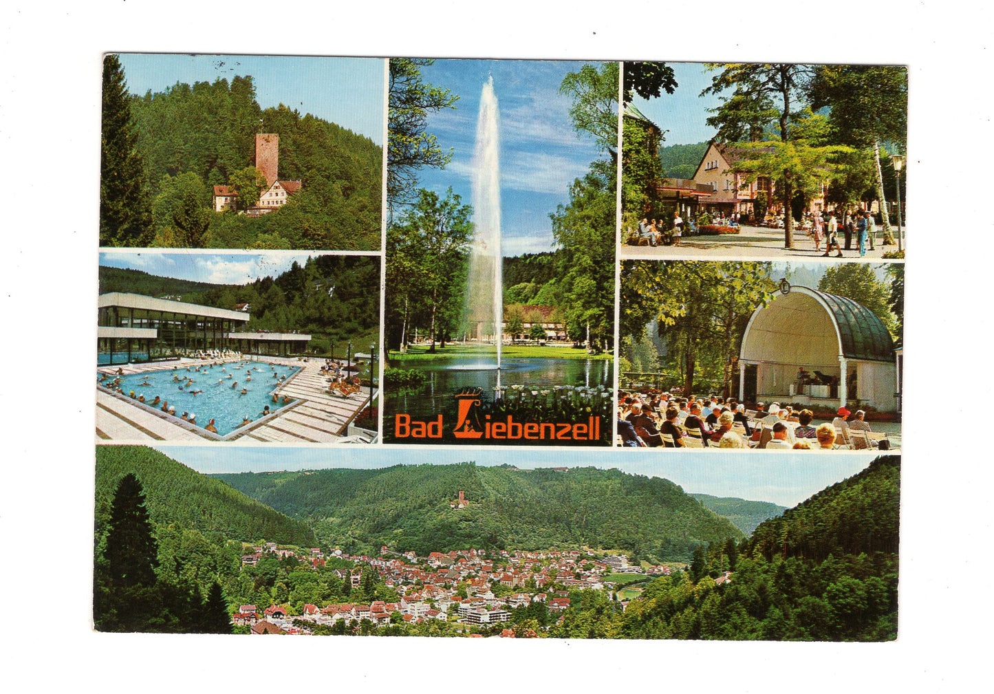 Ansichtskarte Bad Liebenzell im Schwarzwald