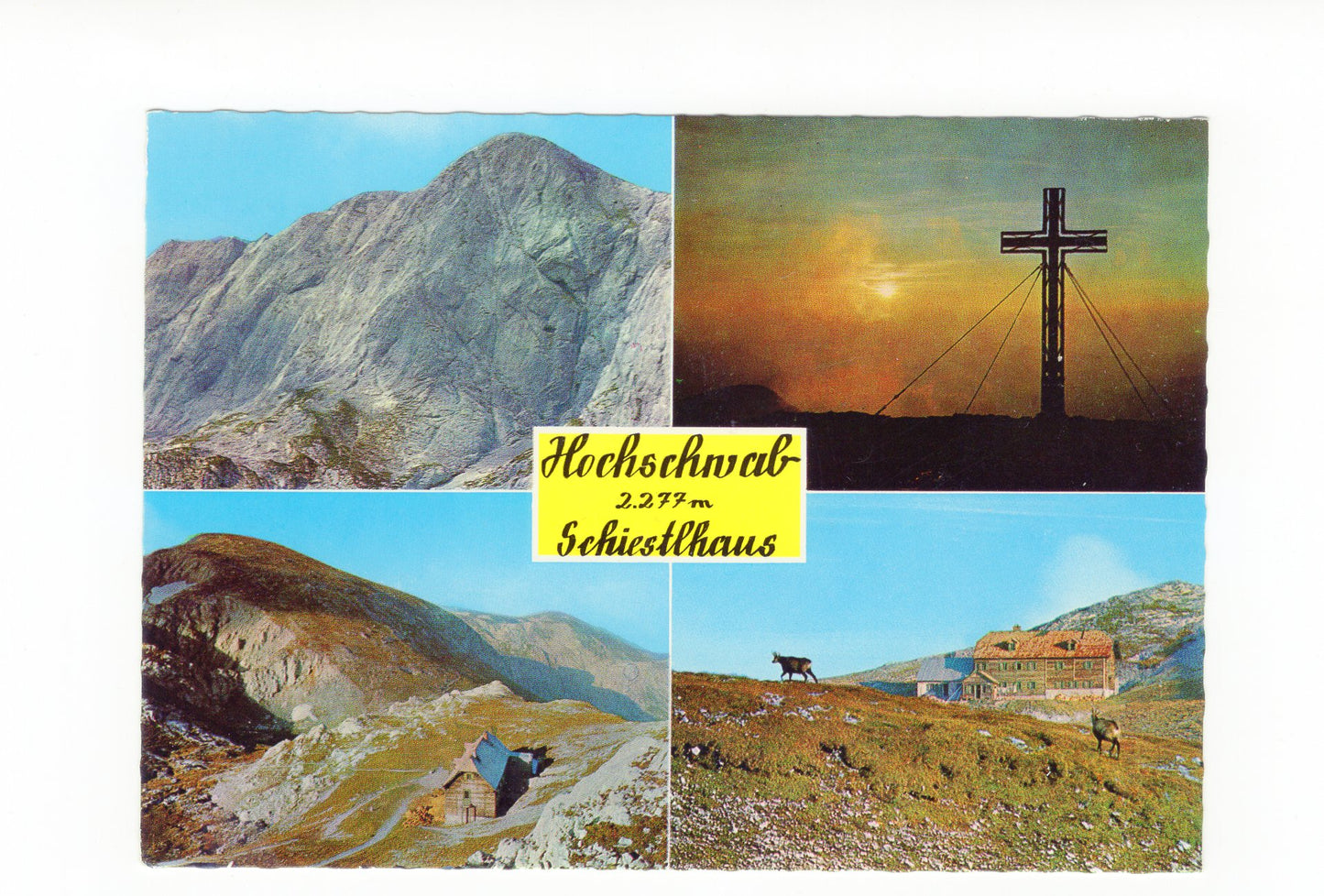 Ansichtskarte Hochschwab / Schiestlhaus / Steiermark / Österreich