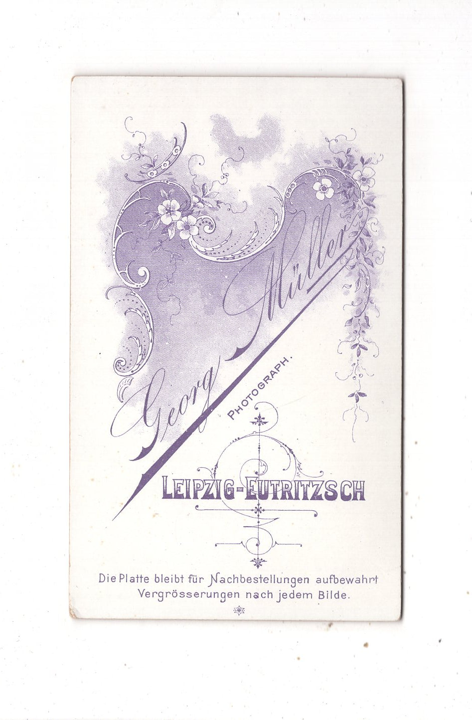 Fotografie Niedliche kleine Mädchen - Leipzig-Eutritzsch 1890er