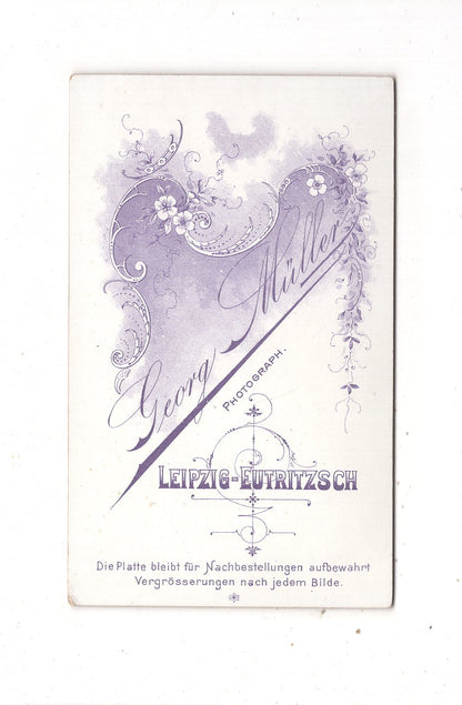 Fotografie Niedliche kleine Mädchen - Leipzig-Eutritzsch 1890er