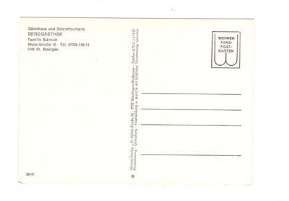 Ansichtskarte Gästehaus & Schrothkurheim Berggasthof / St. Georgen / H1-63