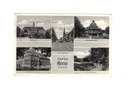 Ansichtskarte Herne / Westfalen