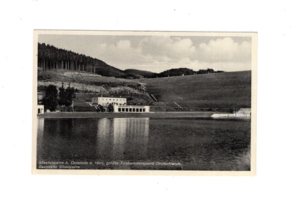Ansichtskarte Sösetalsperre bei Osterode am Harz / Gaststätte Sösesperre