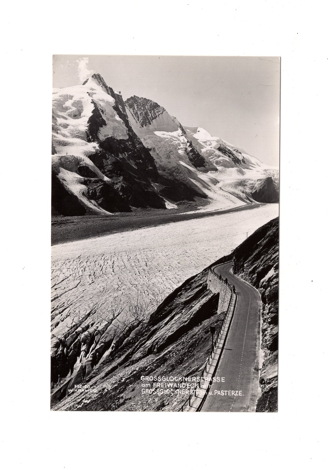 Ansichtskarte Großglockner-Hochalpenstraße am Freiwandeck / Österreich