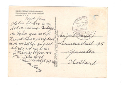 Ansichtskarte Hinterzarten im Schwarzwald / G1-67