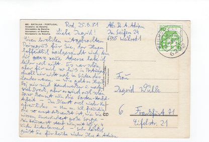 Ansichtskarte Batalha / Mosteiro de Batalha / Portugal