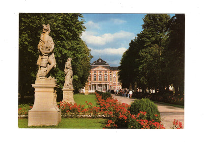 Ansichtskarte Bruchsal / Partie im Schlosspark
