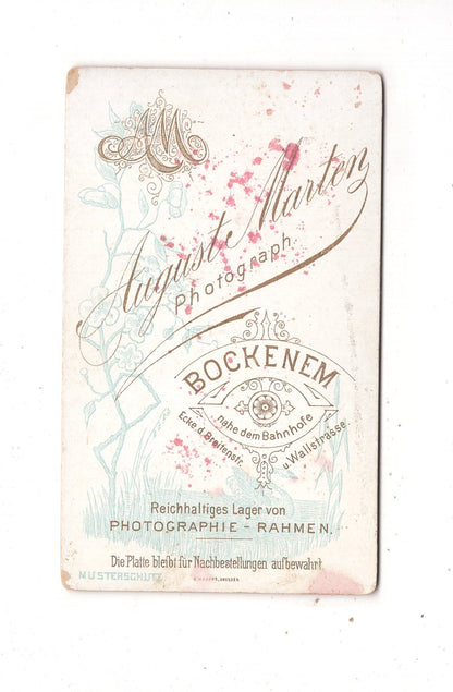 Fotografie Herrenportrait - Bockenem 1890er