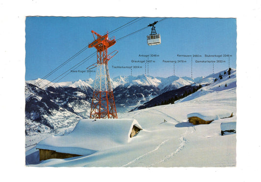 Ansichtskarte Bad Hofgastein / Seilbahn zur Kleinen Scharte / Österreich