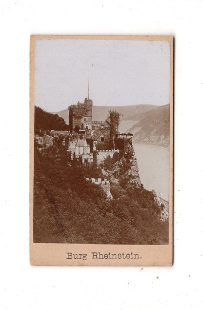 Fotografie Burg Rheinstein - 1890er