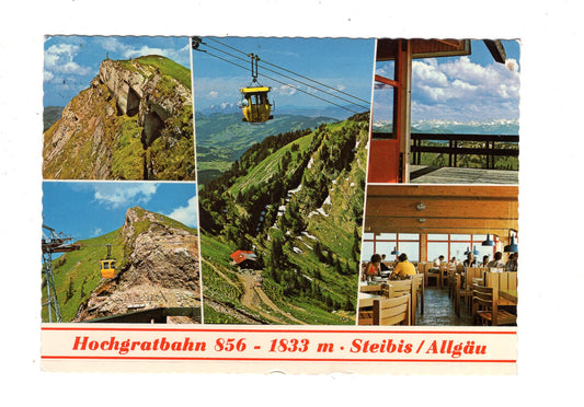 Ansichtskarte Hochgratbahn / Steibis / Allgäu / M1-55