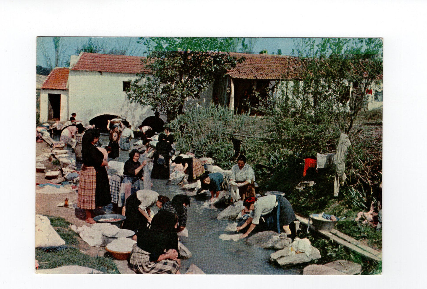 Ansichtskarte Nazare / Waschfrauen / Portugal