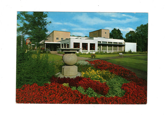 Ansichtskarte Bad Hersfeld / Stadthalle und Kurpark +++