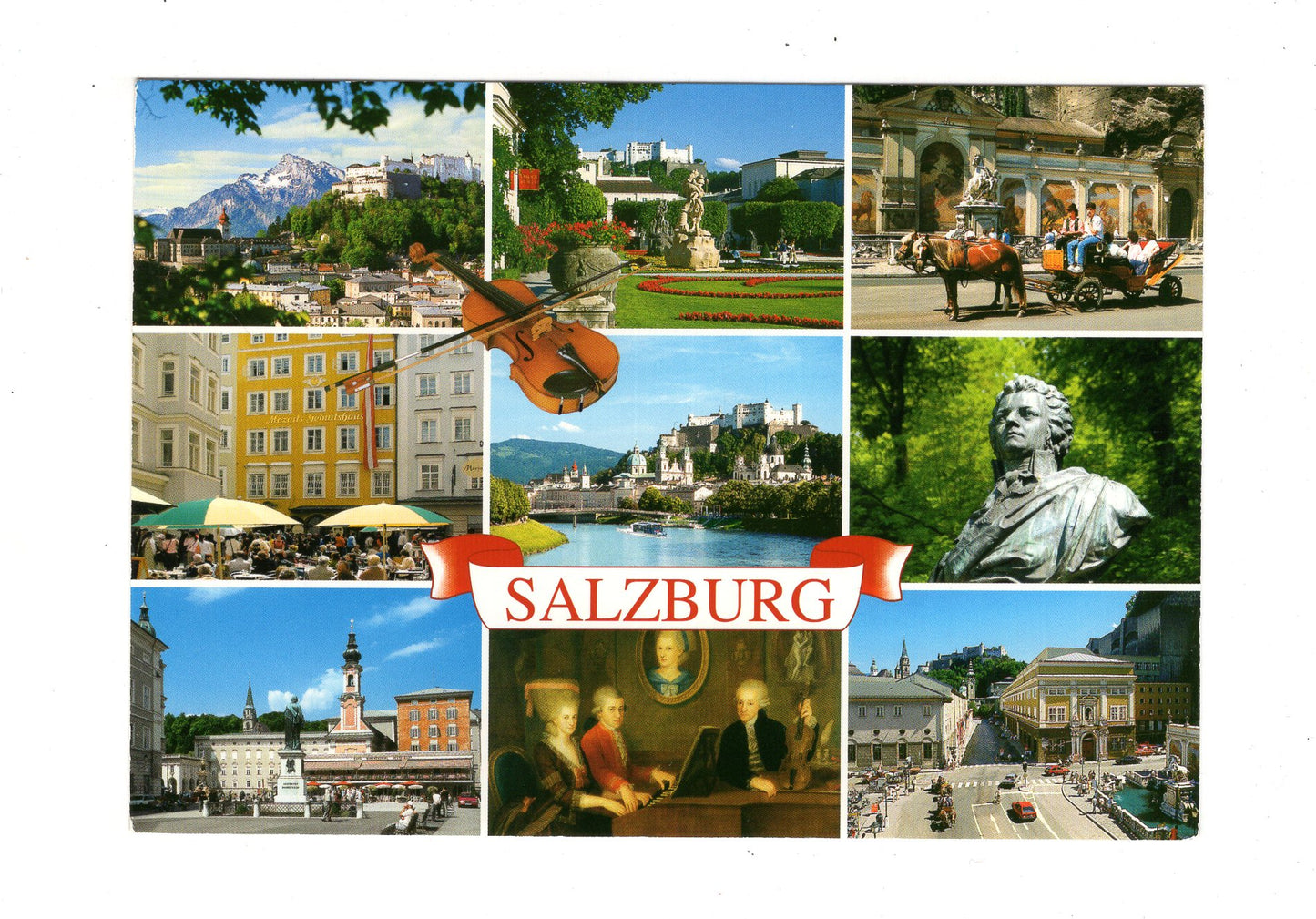 Ansichtskarte Salzburg / Österreich