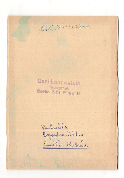 Fotografie Feine ältere Dame / benannt - Berlin um 1920