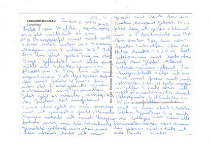 Ansichtskarte Locarno-Muralto / Lungolago / Schweiz