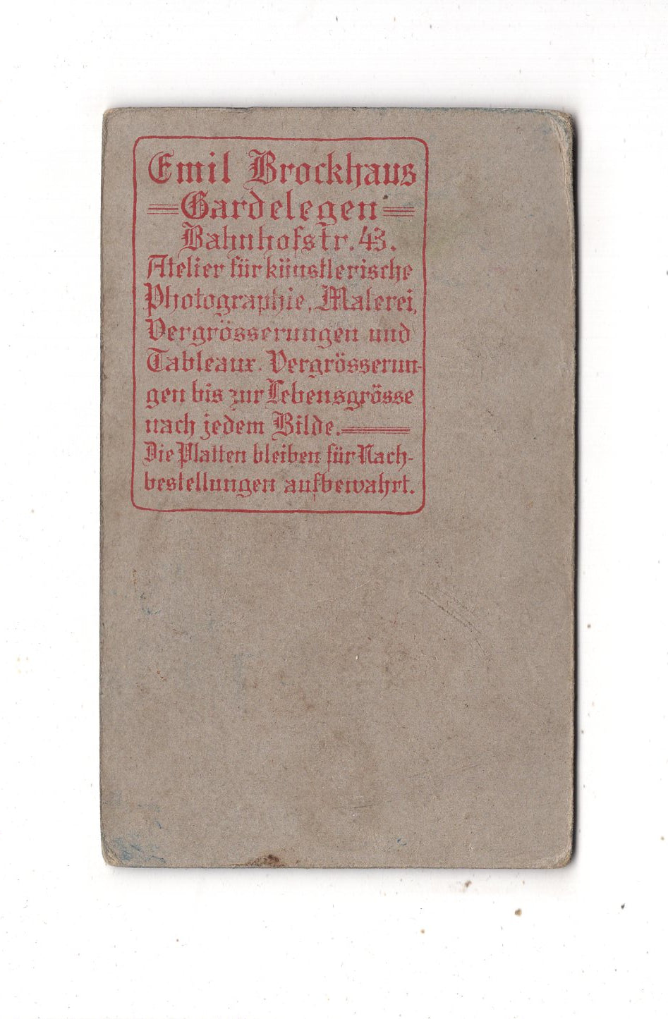 Fotografie Niedliche kleine Mädchen - Gardelegen um 1910