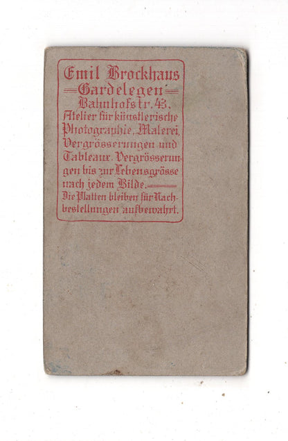 Fotografie Niedliche kleine Mädchen - Gardelegen um 1910