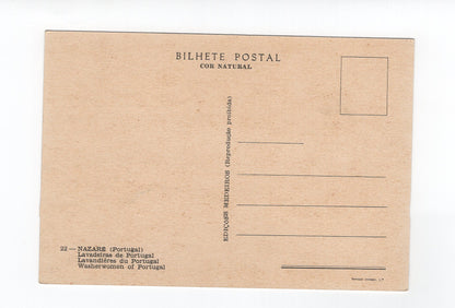 Ansichtskarte Nazare / Waschfrauen / Portugal