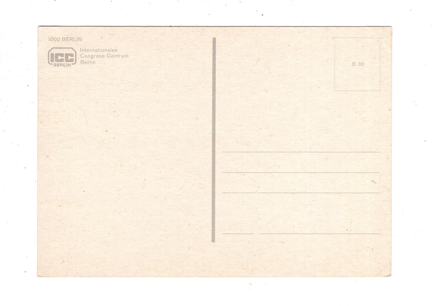 Ansichtskarte Berlin / Internationales Congress Centrum ICC / K1-50