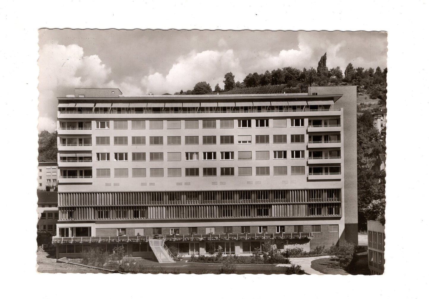 Ansichtskarte Stuttgart - Katharinenhospital / Chirugische Klinik / I1-62