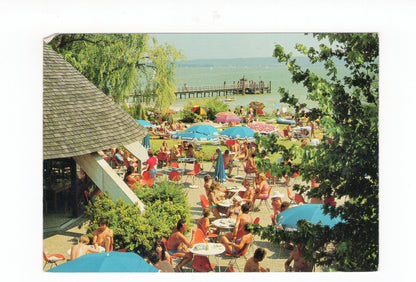 Ansichtskarte Strandbad Riederau / Ammersee / Oberbayern