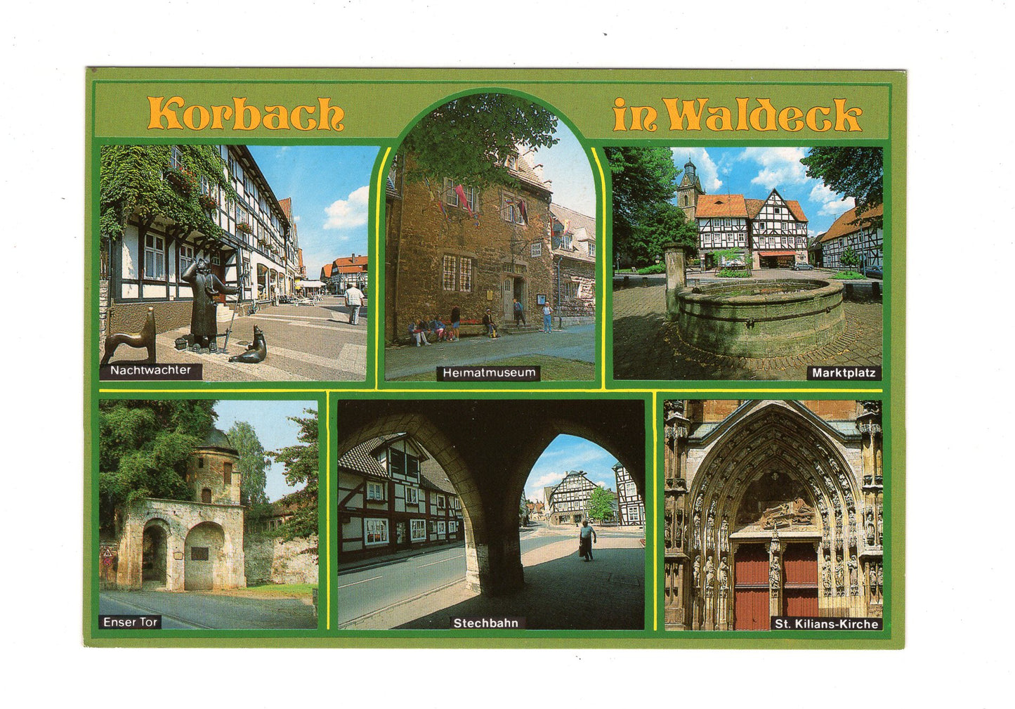 Ansichtskarte Korbach in Waldeck / H1-63