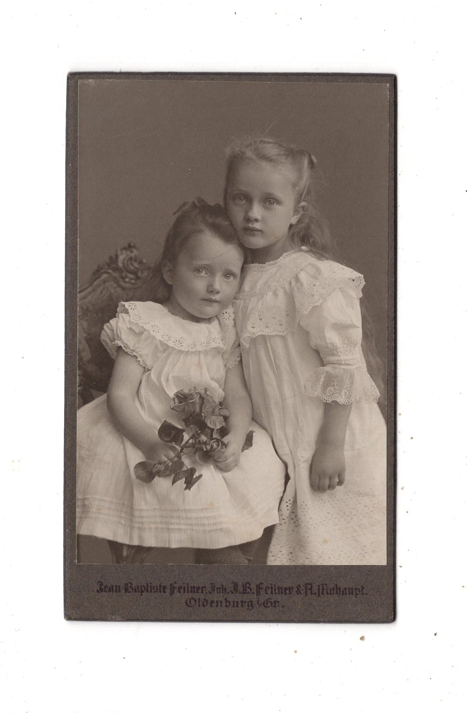 Fotografie Niedliche kleine Mädchen - Oldenburg 1900er