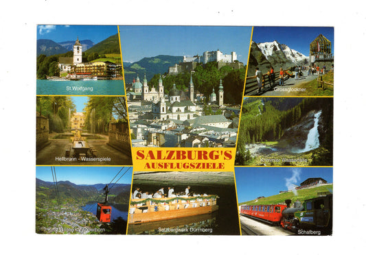 Ansichtskarte Salzburg / Salzburgs Ausflugsziele / Österreich